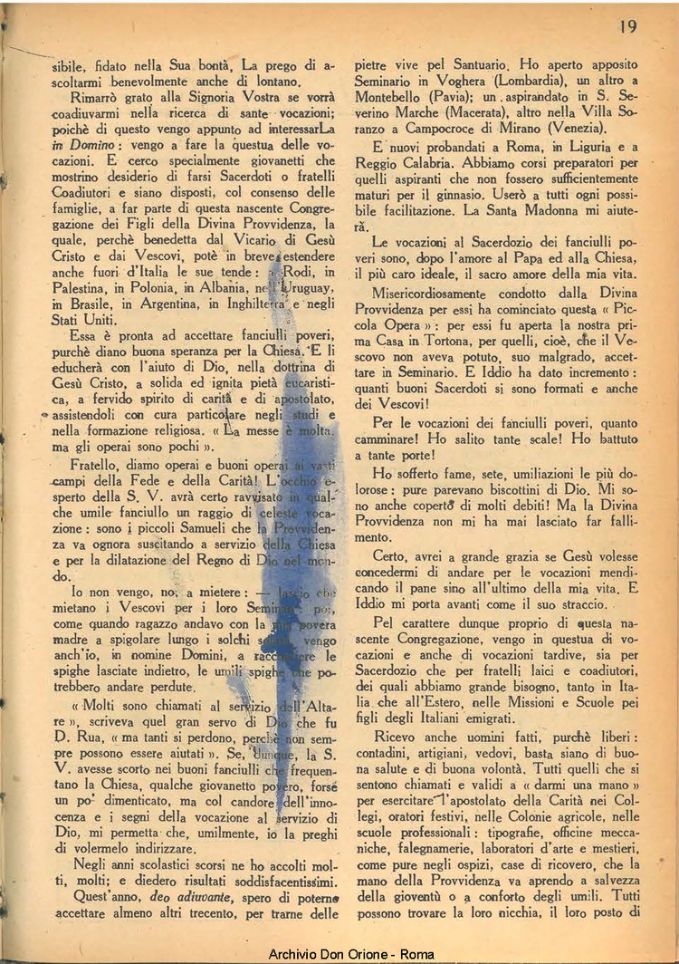 La piccola Opera della Divina Provvidenza, 39, 04, 1944, 01-12-1944, pagina 21