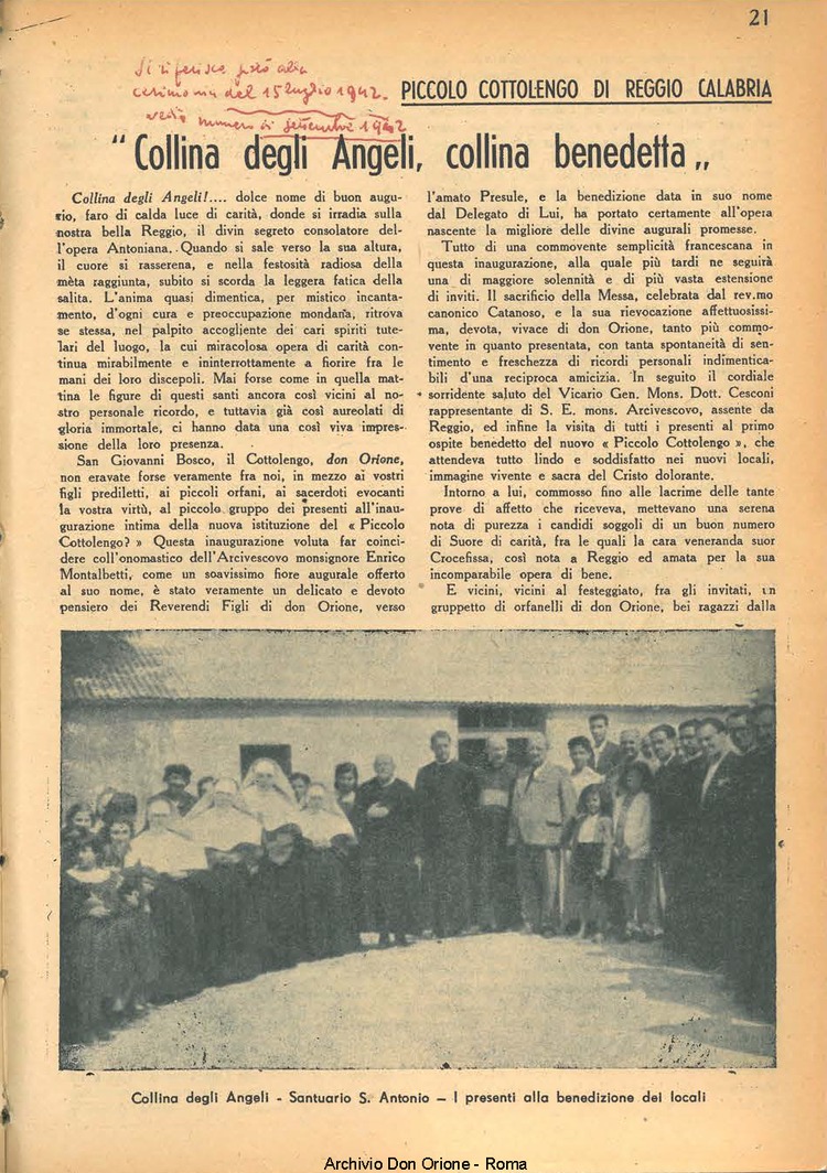 La piccola Opera della Divina Provvidenza, 39, 04, 1944, 01-12-1944, pagina 23