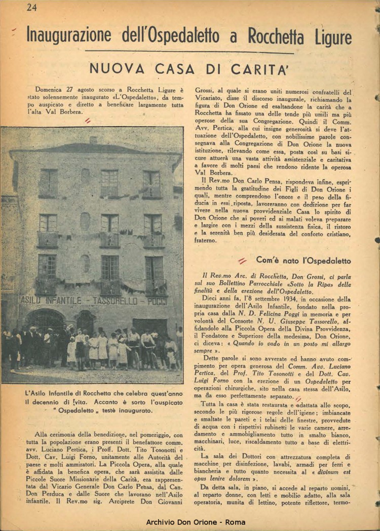 La piccola Opera della Divina Provvidenza, 39, 04, 1944, 01-12-1944, pagina 26