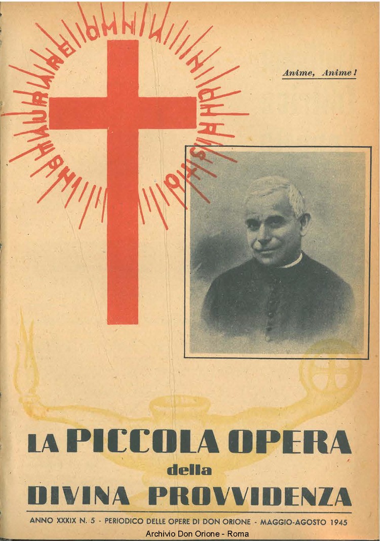 La piccola Opera della Divina Provvidenza, 39, 05, 1945, 01-08-1945, pagina 1