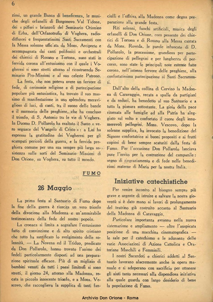 La piccola Opera della Divina Provvidenza, 39, 05, 1945, 01-08-1945, pagina 8
