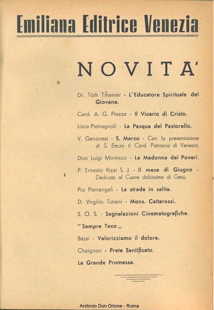 La piccola Opera della Divina Provvidenza, 39, 05, 1945, 01-08-1945, pagina 19