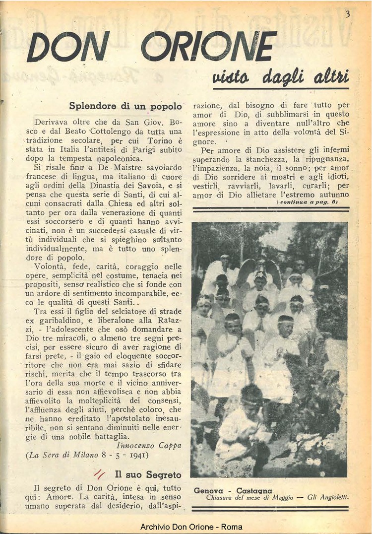 La piccola Opera della Divina Provvidenza, 39, 06, 1945, 01-10-1945, pagina 5