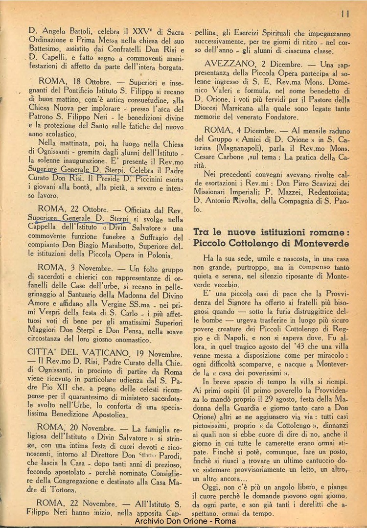 La piccola Opera della Divina Provvidenza, 39, 07, 1945, 01-12-1945, pagina 13