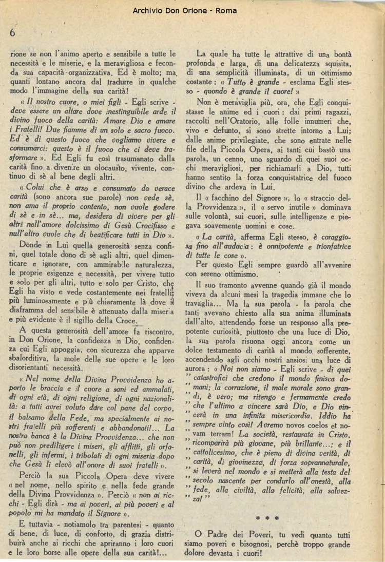 La piccola Opera della Divina Provvidenza, 40, 01_02, 01-02-1946, pagina 8