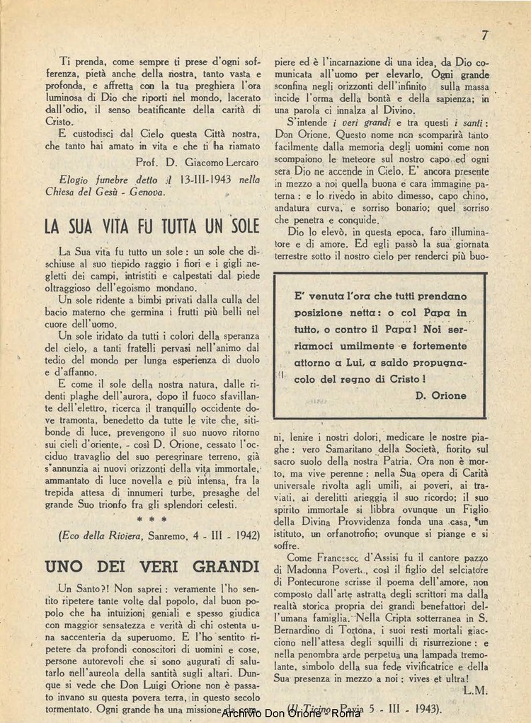 La piccola Opera della Divina Provvidenza, 40, 01_02, 01-02-1946, pagina 9