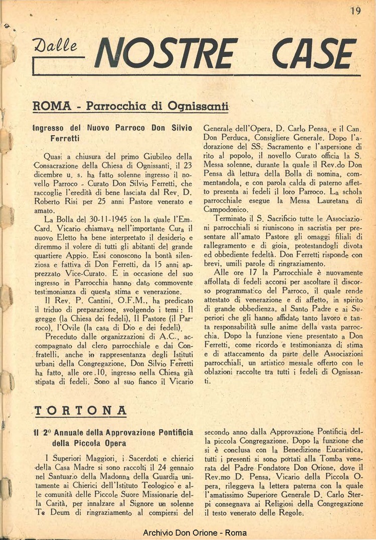 La piccola Opera della Divina Provvidenza, 40, 01_02, 01-02-1946, pagina 21