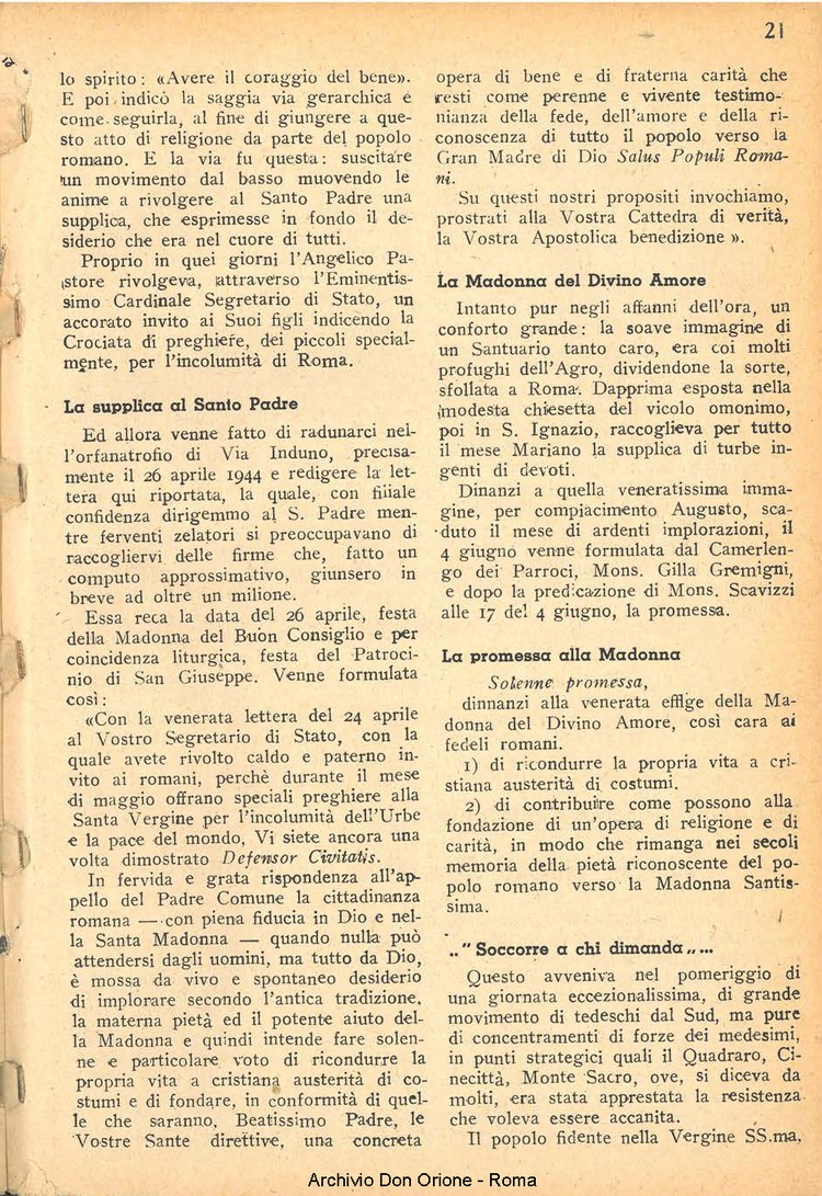 La piccola Opera della Divina Provvidenza, 40, 01_02, 01-02-1946, pagina 23