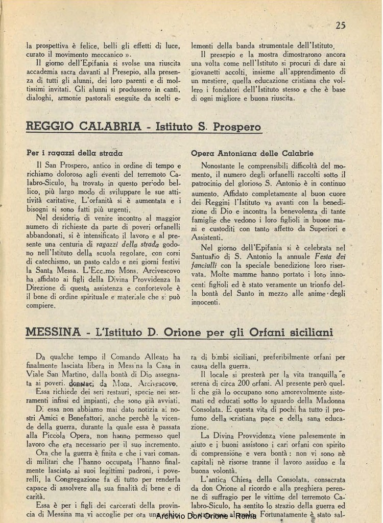 La piccola Opera della Divina Provvidenza, 40, 01_02, 01-02-1946, pagina 27