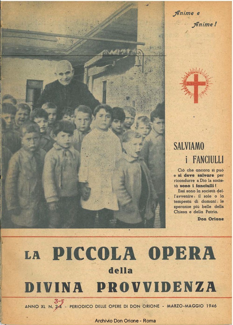 La piccola Opera della Divina Provvidenza, 40, 03_05, 01-05-1946, pagina 1