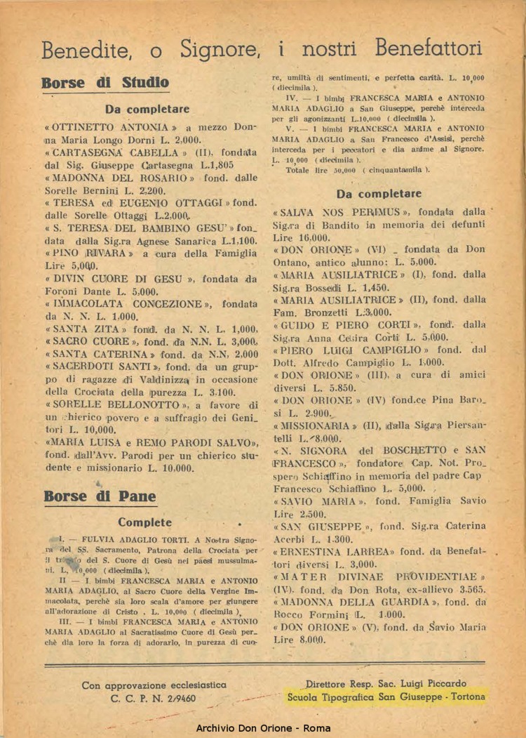 La piccola Opera della Divina Provvidenza, 40, 03_05, 01-05-1946, pagina 2