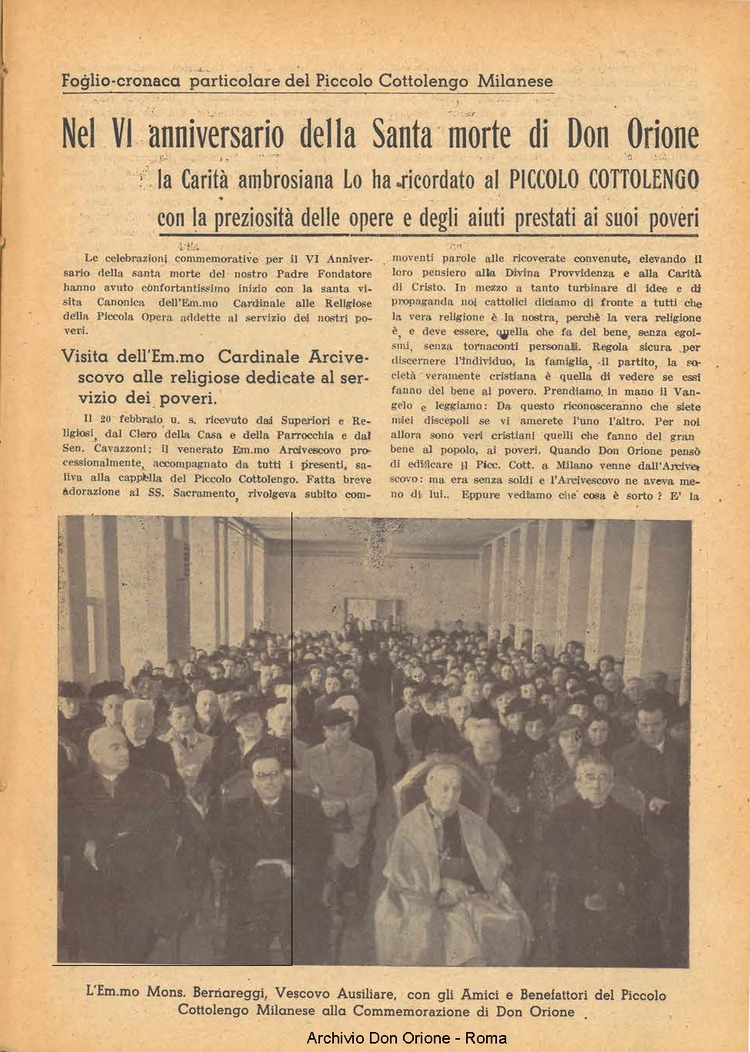 La piccola Opera della Divina Provvidenza, 40, 03_05, 01-05-1946, pagina 7