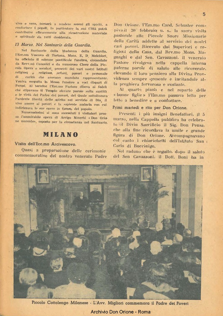 La piccola Opera della Divina Provvidenza, 40, 03_05, 01-05-1946, pagina 11
