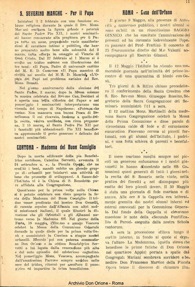La piccola Opera della Divina Provvidenza, 40, 06_08, 01-08-1946, pagina 11