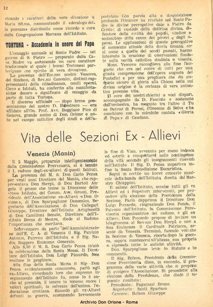 La piccola Opera della Divina Provvidenza, 40, 06_08, 01-08-1946, pagina 12