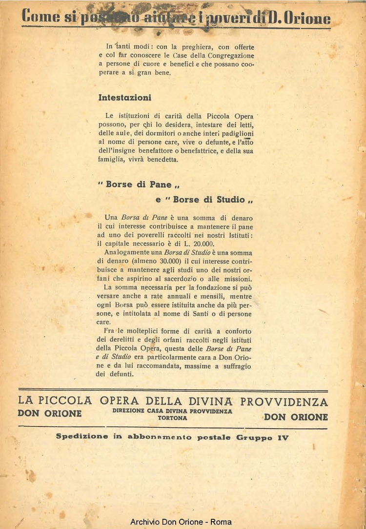 La piccola Opera della Divina Provvidenza, 40, 06_08, 01-08-1946, pagina 16