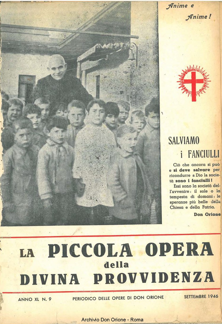 La piccola Opera della Divina Provvidenza, 40, 09, 01-09-1946, pagina 1