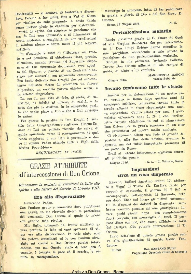 La piccola Opera della Divina Provvidenza, 40, 09, 01-09-1946, pagina 11