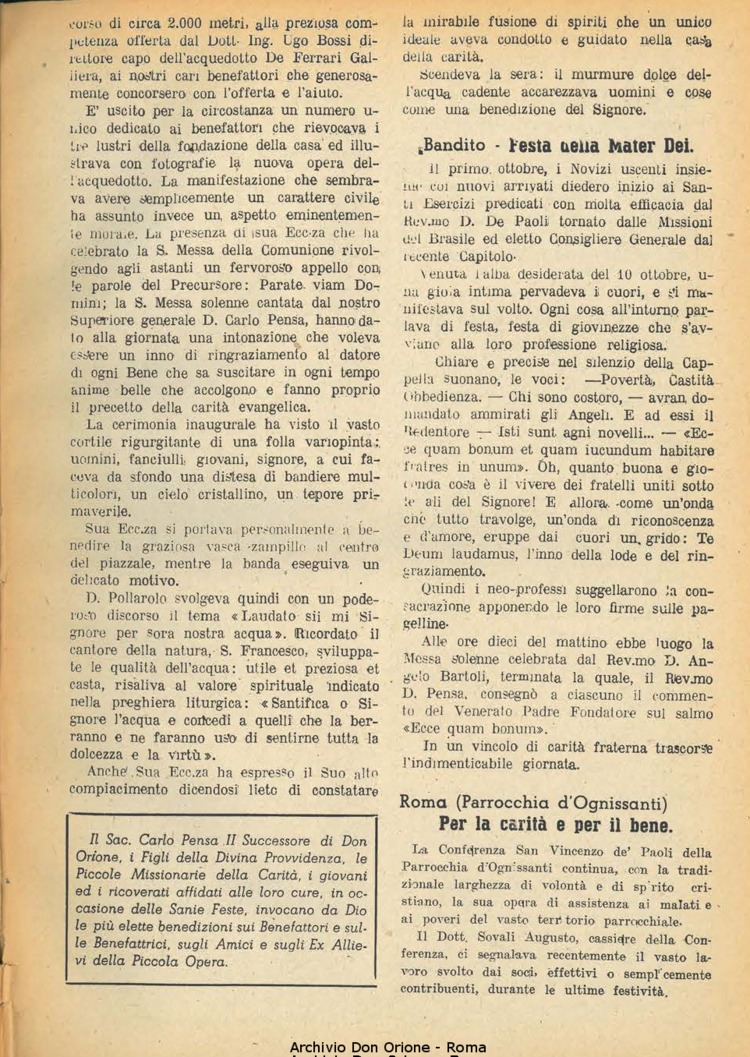 La piccola Opera della Divina Provvidenza, 41, 01, 01-01-1947, pagina 7