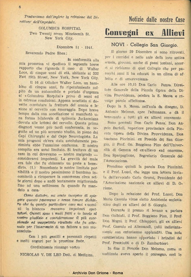La piccola Opera della Divina Provvidenza, 41, 03, 01-03-1947, pagina 8