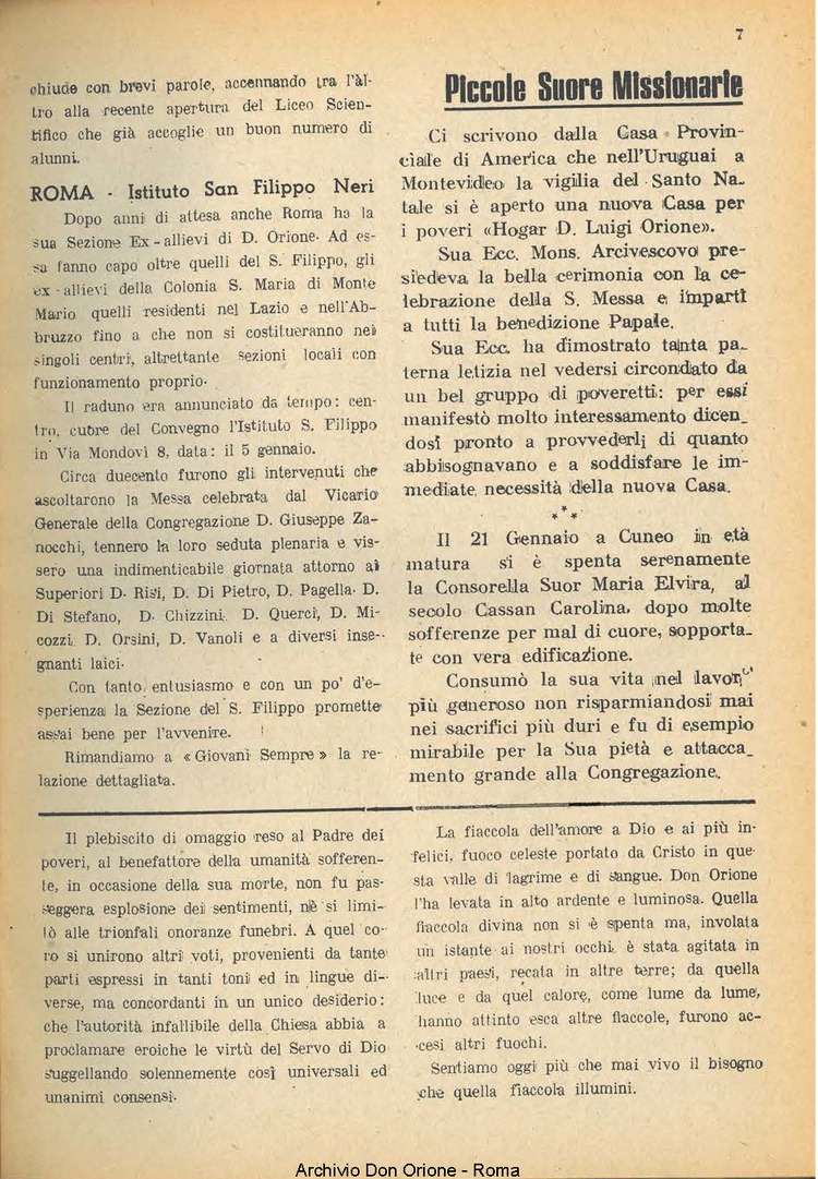 La piccola Opera della Divina Provvidenza, 41, 03, 01-03-1947, pagina 9