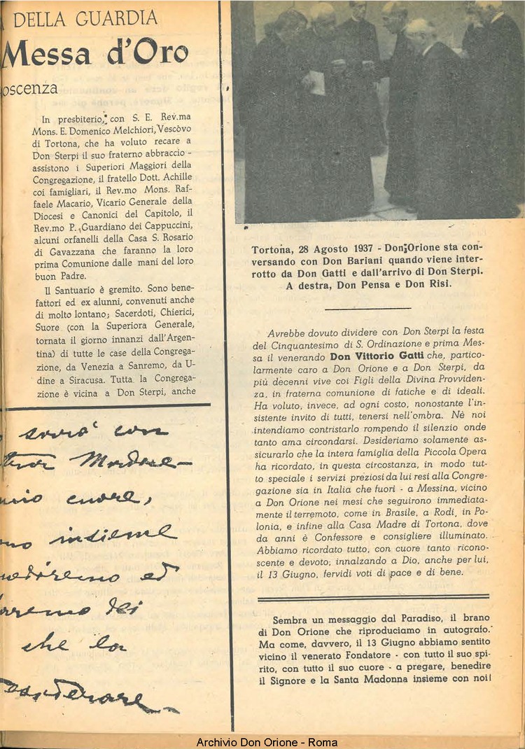 La piccola Opera della Divina Provvidenza, 41, 06, 01-06-1947, pagina 11