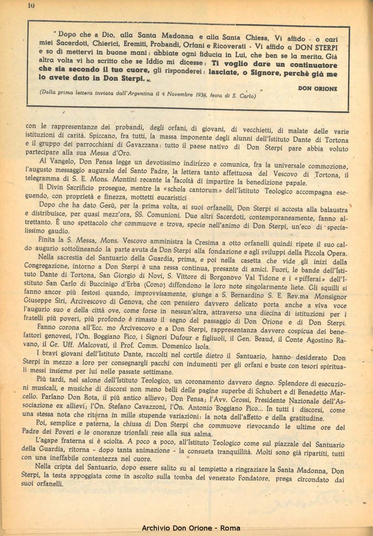 La piccola Opera della Divina Provvidenza, 41, 06, 01-06-1947, pagina 12