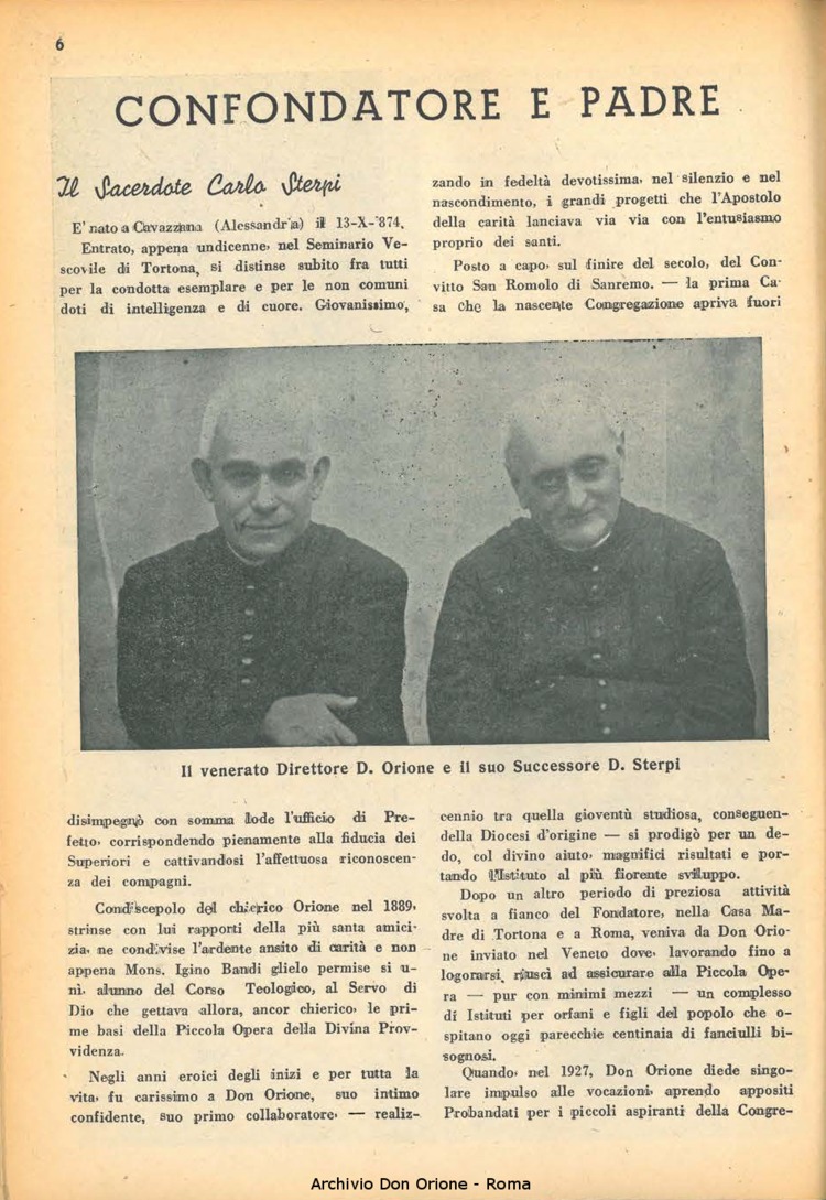 La piccola Opera della Divina Provvidenza, 41, 07, 01-07-1947, pagina 8