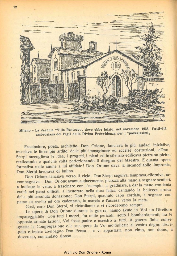 La piccola Opera della Divina Provvidenza, 41, 07, 01-07-1947, pagina 14