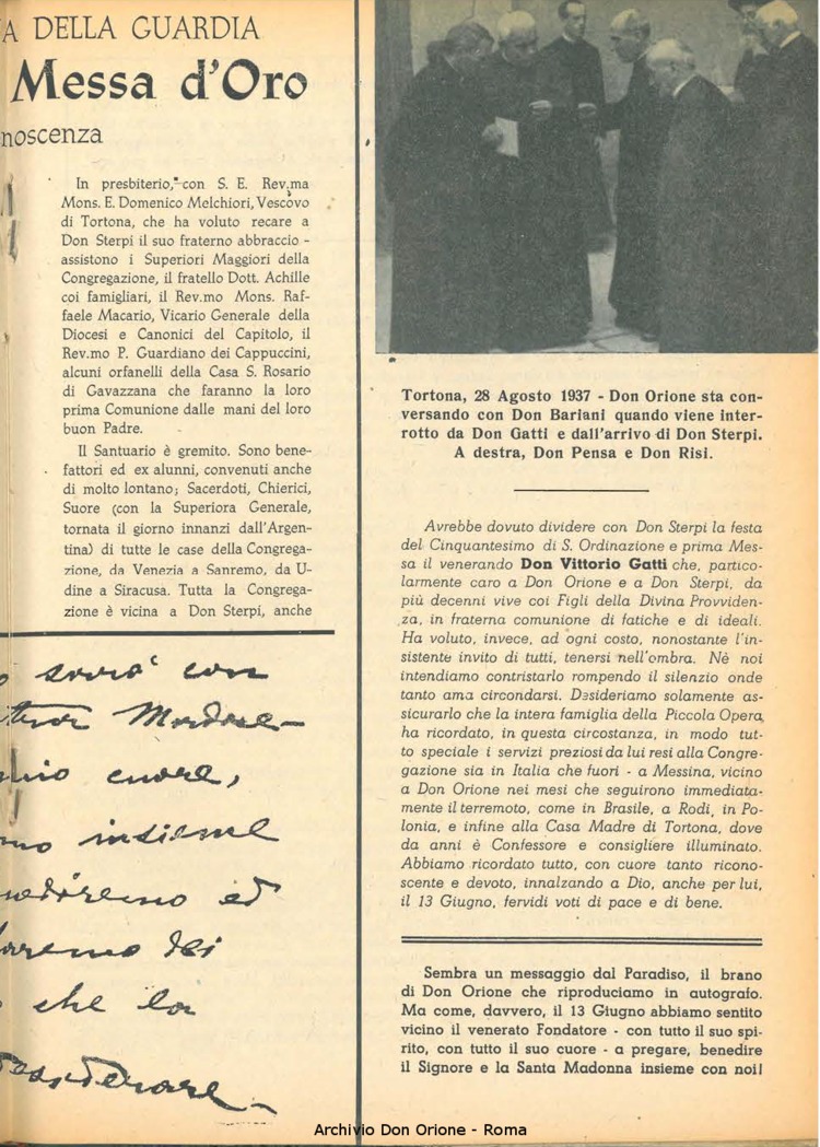 La piccola Opera della Divina Provvidenza, 41, 07, 01-07-1947, pagina 27