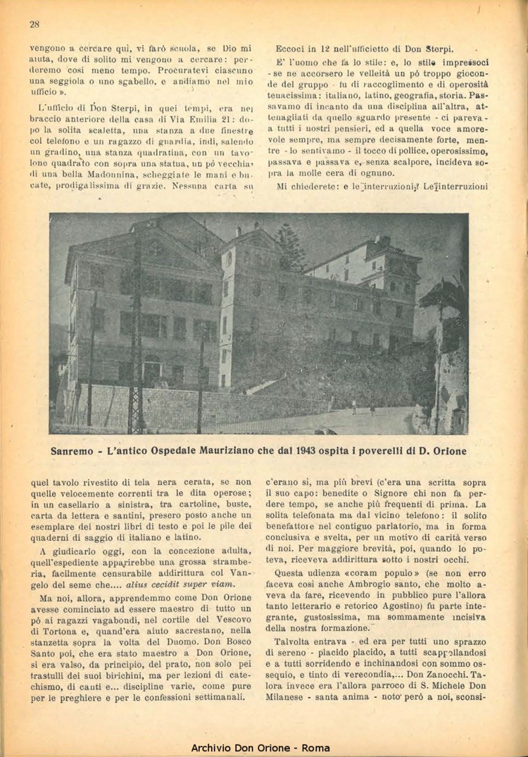 La piccola Opera della Divina Provvidenza, 41, 07, 01-07-1947, pagina 30