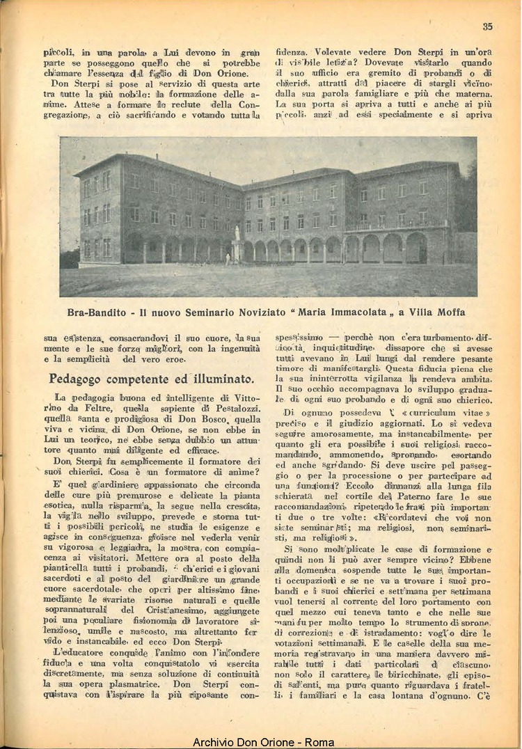 La piccola Opera della Divina Provvidenza, 41, 07, 01-07-1947, pagina 37