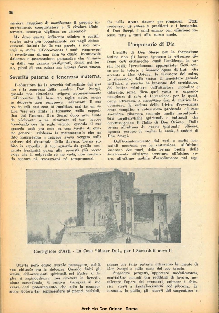 La piccola Opera della Divina Provvidenza, 41, 07, 01-07-1947, pagina 38