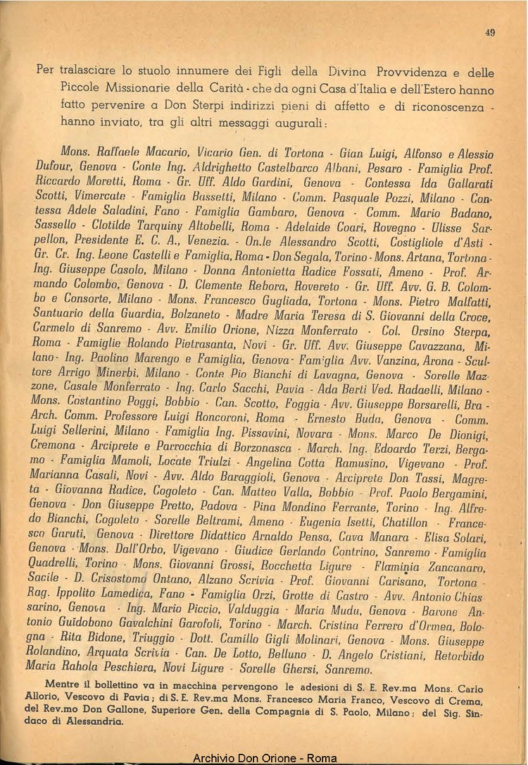 La piccola Opera della Divina Provvidenza, 41, 07, 01-07-1947, pagina 51