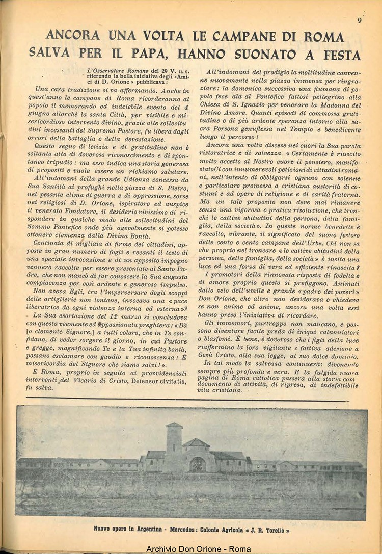 La piccola Opera della Divina Provvidenza, 41, 09, 01-09-1947, pagina 11