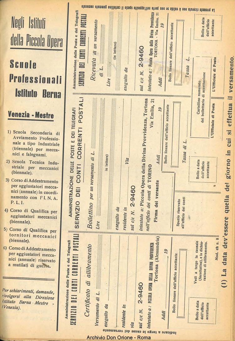 La piccola Opera della Divina Provvidenza, 41, 09, 01-09-1947, pagina 23