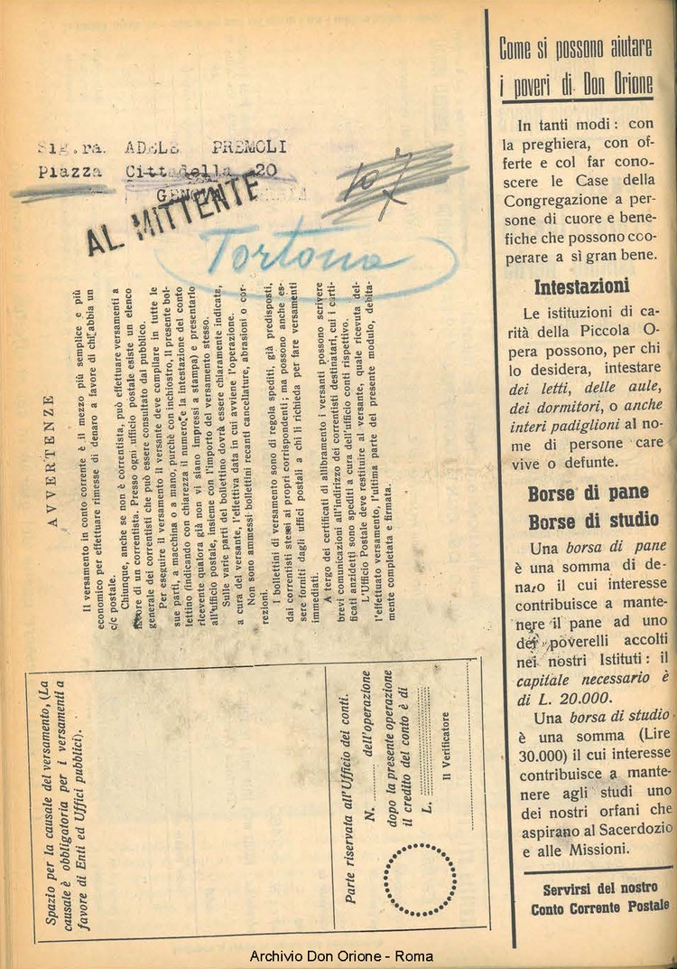 La piccola Opera della Divina Provvidenza, 41, 09, 01-09-1947, pagina 24
