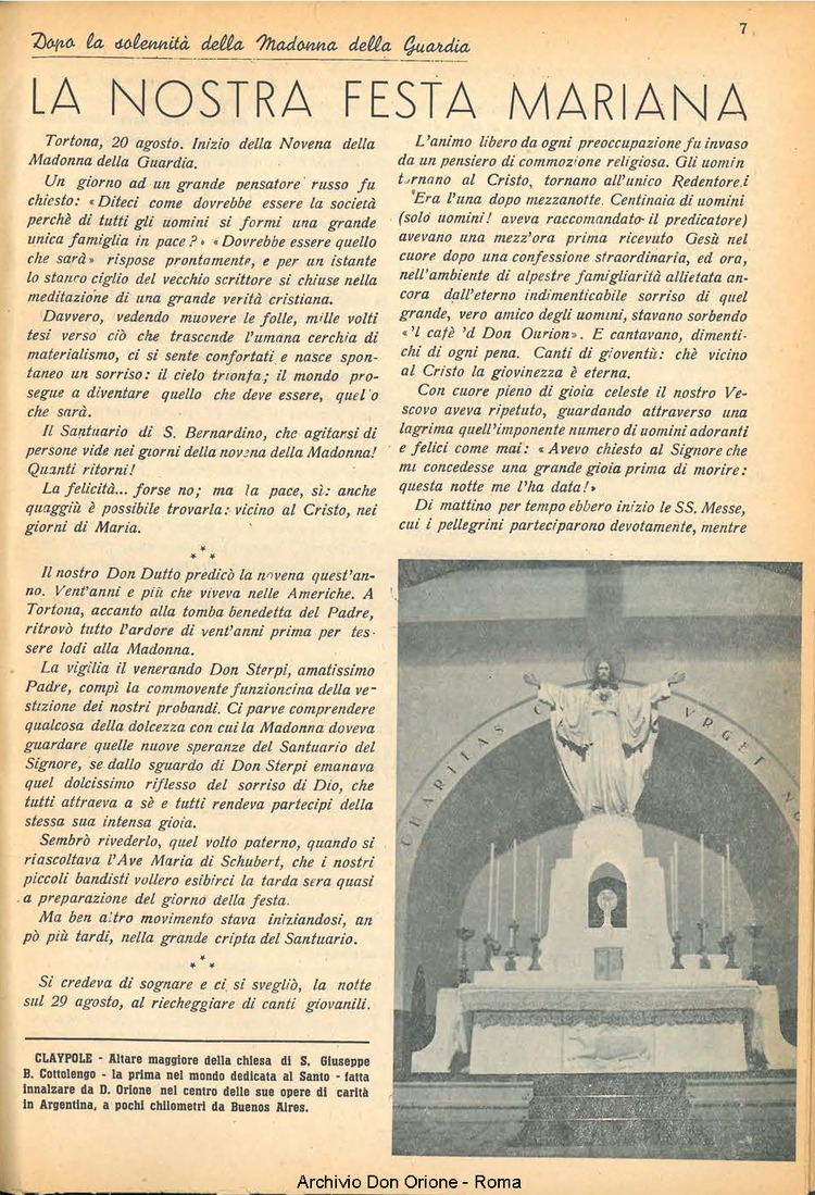 La piccola Opera della Divina Provvidenza, 42, 10, 01-10-1947, pagina 9
