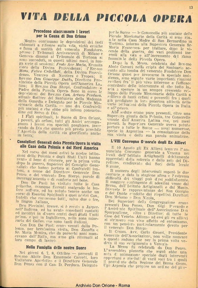 La piccola Opera della Divina Provvidenza, 42, 10, 01-10-1947, pagina 15