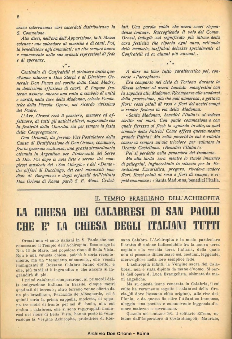 La piccola Opera della Divina Provvidenza, 42, 11, 01-11-1947, pagina 10