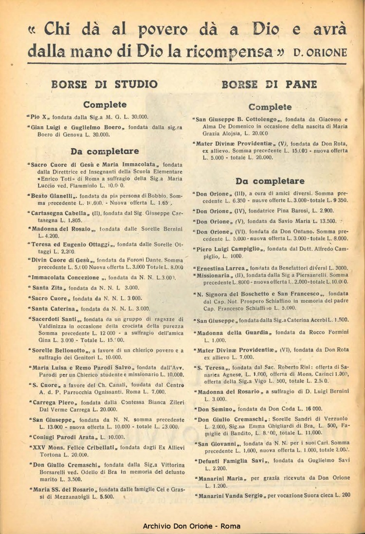 La piccola Opera della Divina Provvidenza, 42, 12, 01-12-1947, pagina 2