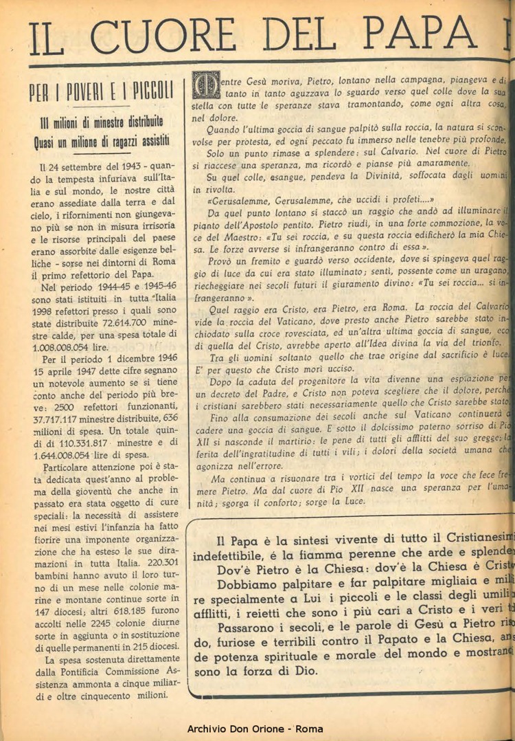 La piccola Opera della Divina Provvidenza, 42, 12, 01-12-1947, pagina 8