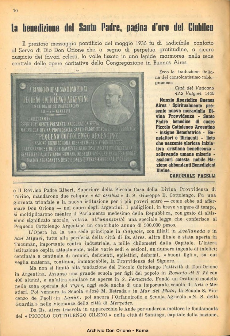 La piccola Opera della Divina Provvidenza, 42, 12, 01-12-1947, pagina 12