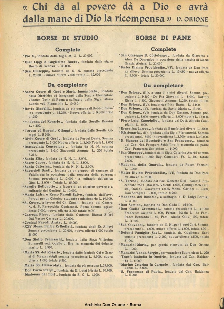 La piccola Opera della Divina Provvidenza, 43, 01, 01-01-1948, pagina 2