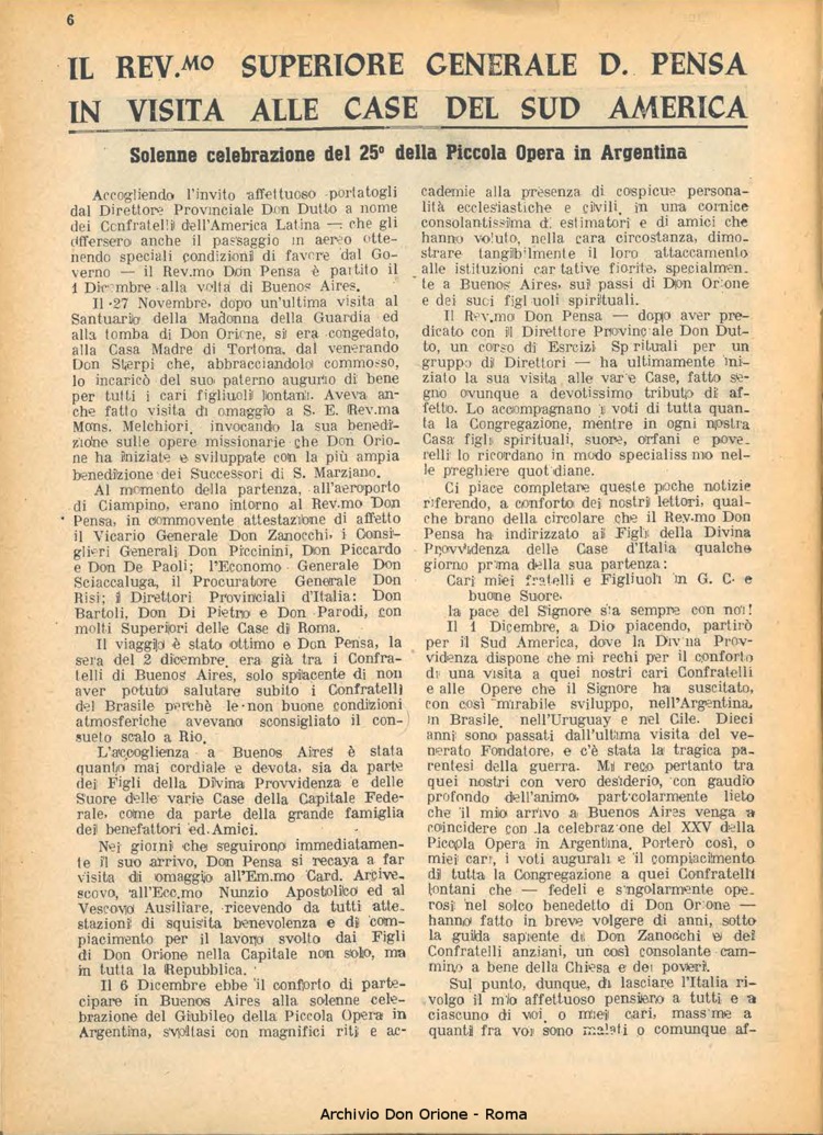 La piccola Opera della Divina Provvidenza, 43, 01, 01-01-1948, pagina 8