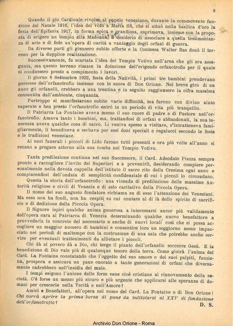La piccola Opera della Divina Provvidenza, 43, 02, 01-02-1948, pagina 9