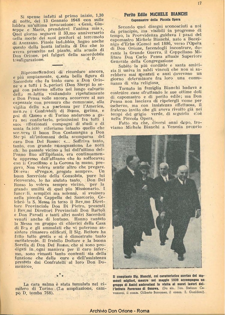 La piccola Opera della Divina Provvidenza, 43, 02, 01-02-1948, pagina 17