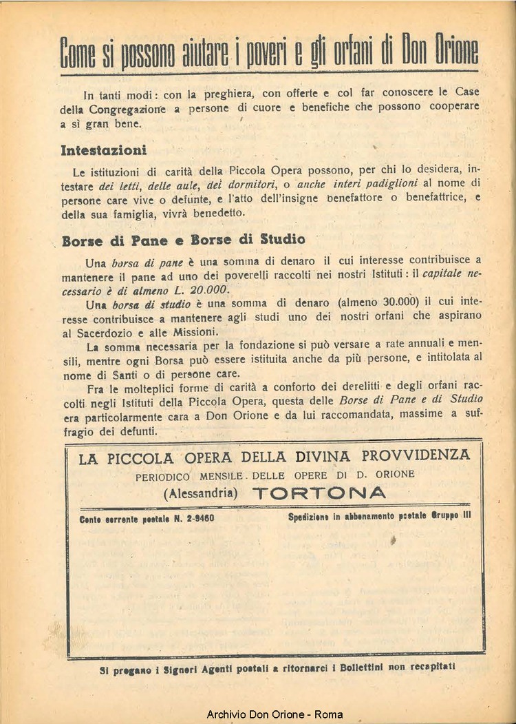 La piccola Opera della Divina Provvidenza, 43, 02, 01-02-1948, pagina 24