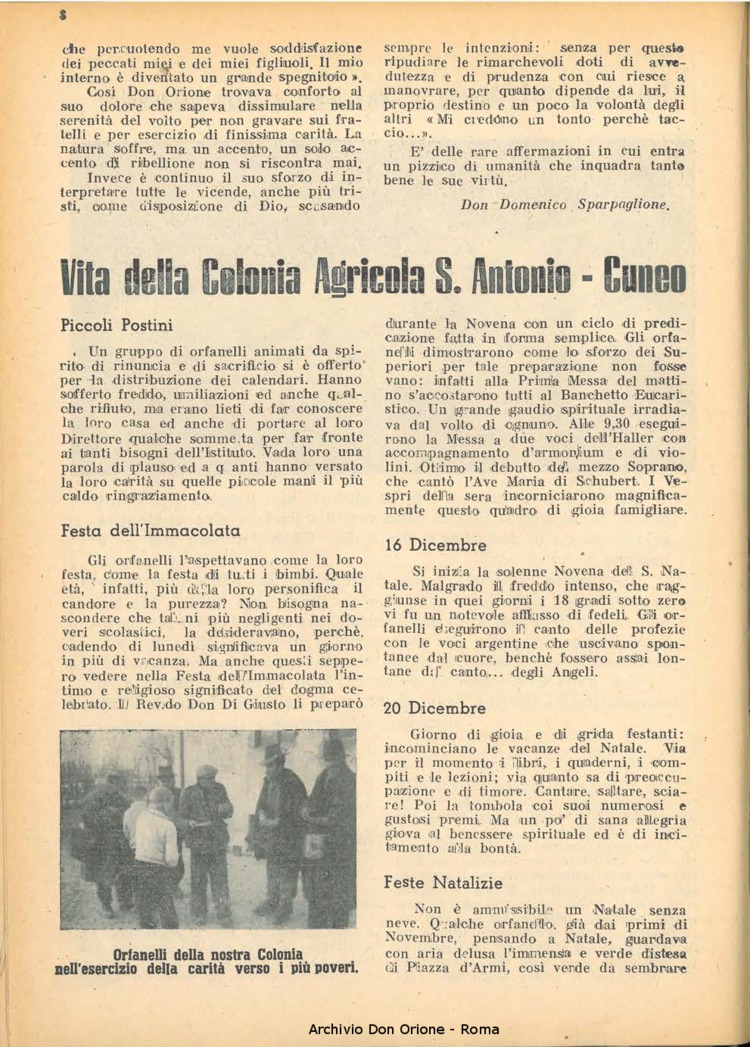 La piccola Opera della Divina Provvidenza, 43, 03, 01-03-1948, pagina 8