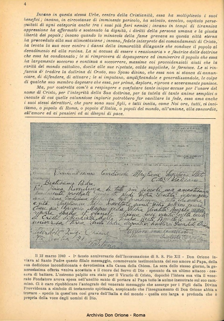 La piccola Opera della Divina Provvidenza, 43, 04, 01-04-1948, pagina 4